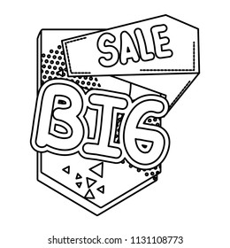 line sale price special promo label