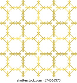 Line seamless background. Geometric ornament for elegant design in retro style. Universal pattern for wallpapers, textiles, fabrics, wrapping papers, packaging boxes etc.