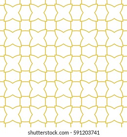 Line seamless background. Geometric ornament for elegant design in retro style. Universal pattern for wallpapers, textiles, fabrics, wrapping papers, packaging boxes etc