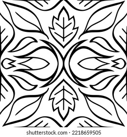 Line seamless pattern isolated. Doodle hand drawn art. Sketch vector stock illustration. EPS 10