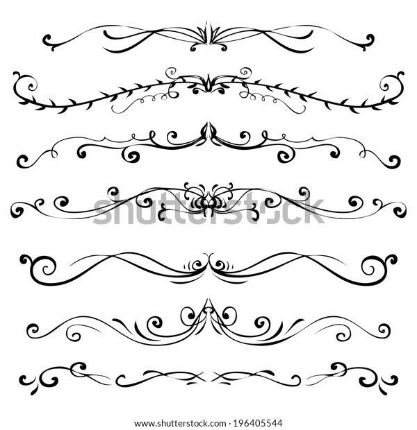 line separator divider decorative frame monogram\
border style antique ornaments series of classical vector dividers\
nails drawn line separator divider decorative frame monogram border\
style antique or
