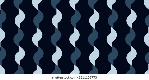 Line shape pattern abstract chain background elegant design. Repeating geometric elements texture. Modern scarf, dress, shirt textile fabric swatch. Easy to recolor allover print block. Vector graphic