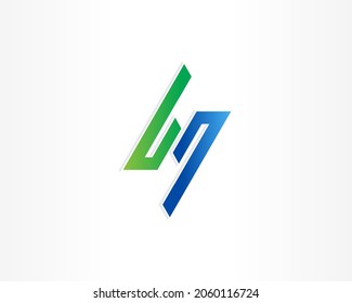 diseño de marca de forma de línea vectorial icono de diseño