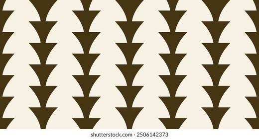 Line shape wallpaper stylized plant geometric pattern palm tree stem background. Abstract spiny lines minimal design fabric swatch, textile, wallpaper template. Easy to recolor allover print block.