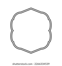 line shaped border for speech