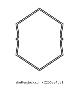 line shaped border for speech