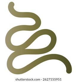  Line Shapes . Dynamic Squiggles, Swirls and Spiral Ribbons. vector illustration . EPS 10 AI