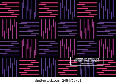 Line Shapes Purple and Red Colors Geometric Pattern Abstract Pattern Seamless Pattern