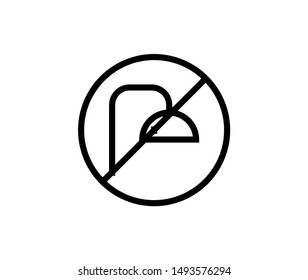 Line shawer icon isolated on white background. Outline bathroom symbol for website design, mobile application, ui. Shower pictogram. Vector illustration, editable strok. Eps10