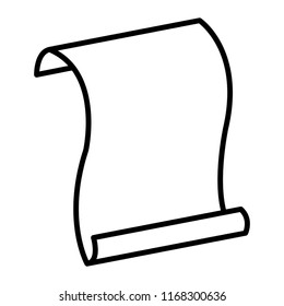 line sheet paper document note design