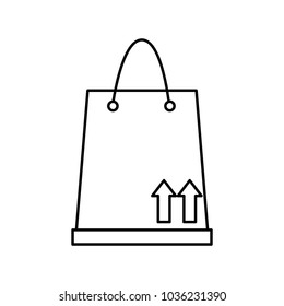 line shopping bag object market to buy