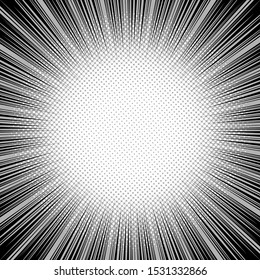 line of sight, background comic book speed  line,  Vector illustration, you can place relevant content on the area.