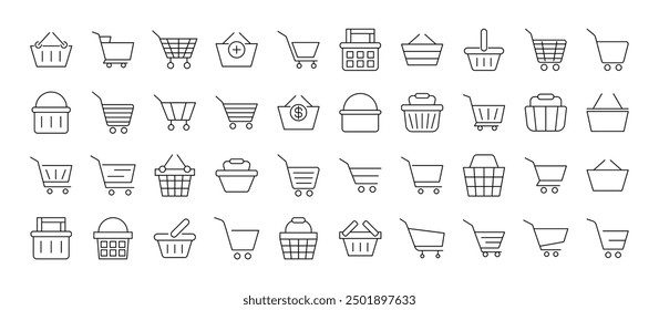 Line Signs of coffee, tea or other drinks in disposable cups for Adverts. Suitable for books, stores, shops. Editable stroke in minimalistic outline style. Symbol for design