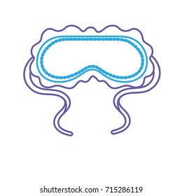 line sleep glasses accesory to comfortable relaxation