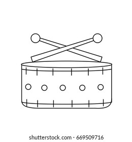 line snare drum musical instrument to play music