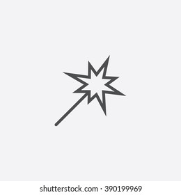 line Sparkler Icon