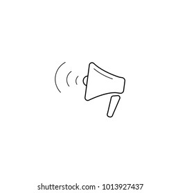 Line Speaker Icon