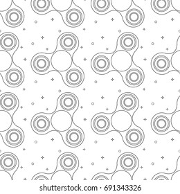 line spinner pattern vector