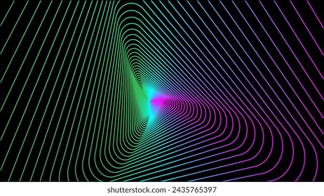 Line spiral abstract background. Abstract line gradient background with shiny color can be used in cover design, book design, poster, flyer, website. EPS 10
