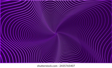 Fondo abstracto espiral de la línea. Fondo de degradado de línea abstracta con color brillante se puede utilizar en diseño de portada, diseño de libro, póster, volante, sitio web. EPS 10