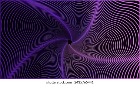 Line spiral abstract background. Abstract line gradient background with shiny color can be used in cover design, book design, poster, flyer, website. EPS 10
