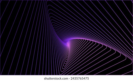 Line spiral abstract background. Abstract line gradient background with shiny color can be used in cover design, book design, poster, flyer, website. EPS 10
