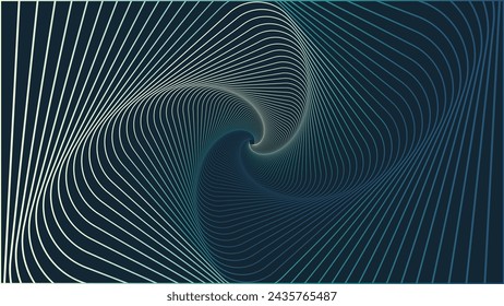 Line spiral abstract background. Abstract line gradient background with shiny color can be used in cover design, book design, poster, flyer, website. EPS 10