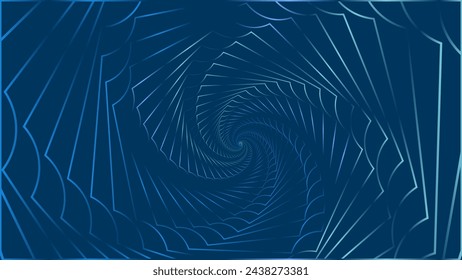 Line spiral abstract background. Abstract line gradient background with shiny color can be used in cover design, book design, poster, flyer, website. EPS 10