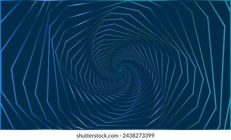 Line spiral abstract background. Abstract line gradient background with shiny color can be used in cover design, book design, poster, flyer, website. EPS 10