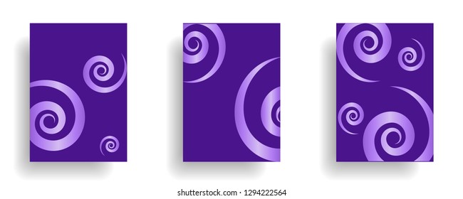 Line spiral abstract background.Curl ornament floral endless waves strokes.Sea aqua water swirl decoration texture.Vector for print or fabric textile.Cover for tile,flyleaf,wrapping. - Vector