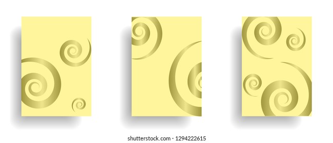 Line spiral abstract background.Curl ornament floral endless waves strokes.Sea aqua water swirl decoration texture.Vector for print or fabric textile.Cover for tile,flyleaf,wrapping. - Vector