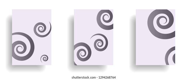 Line spiral abstract background.Curl ornament floral endless waves strokes.Sea aqua water swirl decoration texture.Vector for print or fabric textile.Cover for tile,flyleaf,wrapping. - Vector
