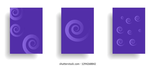Line spiral abstract background.Curl ornament floral endless waves strokes.Sea aqua water swirl decoration texture.Vector for print or fabric textile.Cover for tile,flyleaf,wrapping. - Vector
