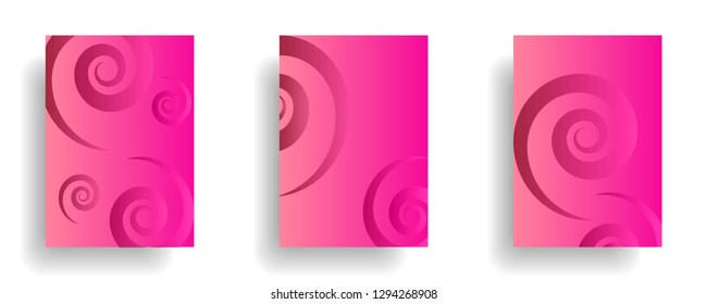 Line spiral abstract background.Curl ornament floral endless waves strokes.Sea aqua water swirl decoration texture.Vector for print or fabric textile.Cover for tile,flyleaf,wrapping. - Vector