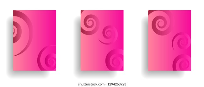 Line spiral abstract background.Curl ornament floral endless waves strokes.Sea aqua water swirl decoration texture.Vector for print or fabric textile.Cover for tile,flyleaf,wrapping. - Vector