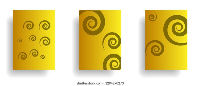Line spiral abstract background.Curl ornament floral endless waves strokes.Sea aqua water swirl decoration texture.Vector for print or fabric textile.Cover for tile,flyleaf,wrapping. - Vector