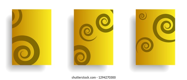 Line spiral abstract background.Curl ornament floral endless waves strokes.Sea aqua water swirl decoration texture.Vector for print or fabric textile.Cover for tile,flyleaf,wrapping. - Vector