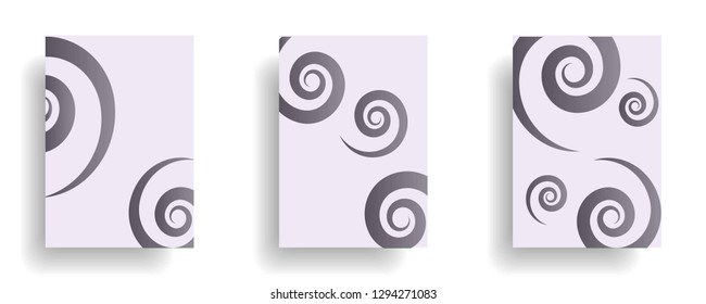Line spiral abstract background.Curl ornament floral endless waves strokes.Sea aqua water swirl decoration texture.Vector for print or fabric textile.Cover for tile,flyleaf,wrapping. - Vector