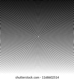 line Spiral Gradient Optical Art Texture 1