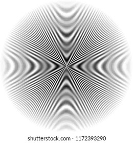 Textura de Arte Óptico de Gradiente de Espiral de Línea 12