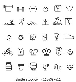 Line Sport Icons