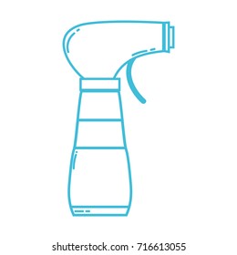 line spray bottle design with soap to clean