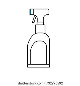 line spray soap to clean clothes
