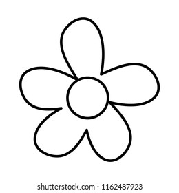 line spring flower style with exotic petals