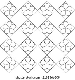 Line square of background wallpaper and seamless artwork illustration texture of vector graphic design isolated flat trendy design for cotton beautiful pattern colorful fabric paper craft and sheep
