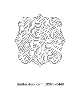 line square with graphic seamless creative background design