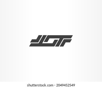line square vector brand logo with black color concept