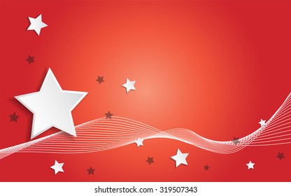 line star abstract Background in eps10