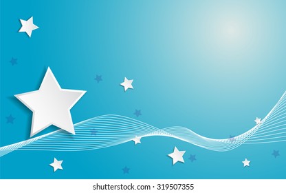 line star abstract Background in eps10