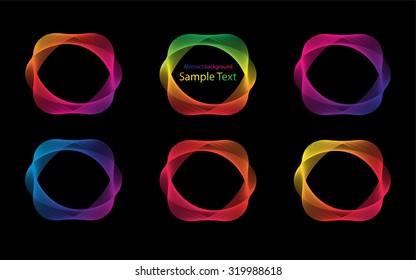 line star abstract Background in eps10